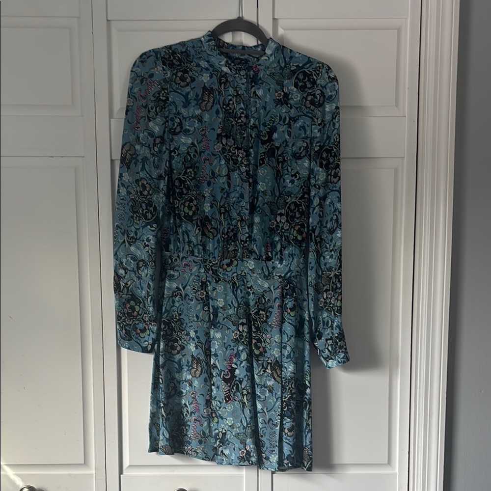 Zadig and Voltaire Floral Blue Dress
